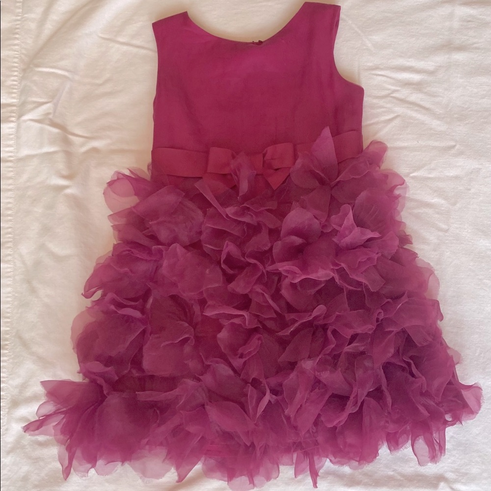 Magenta Girls Dress